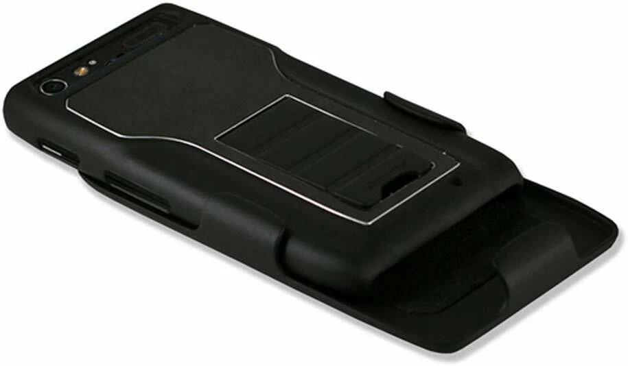 Combo de funda Qmadix QM-HLMT913-SO Moto RAZR MAXX XT912M - negra Foto 3 de 4