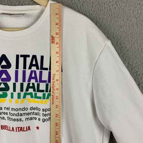 Fila Italia Women Medium Pullover Sweater Beilla Italia Tennis Golf Ski - Picture 4 of 13