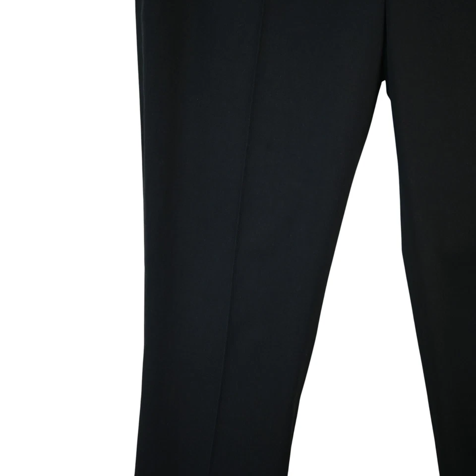 Pantalones cortos The Row talla 6 negro algodón costura media Foto 2 de 4