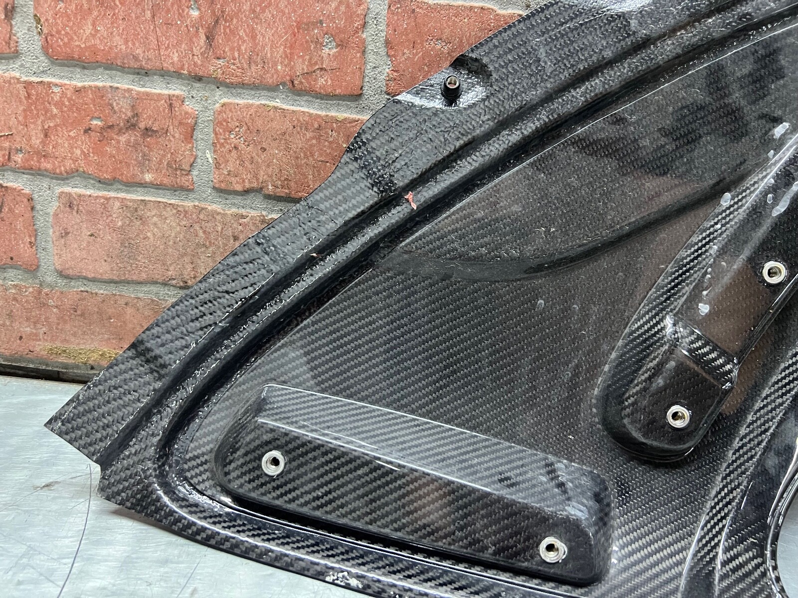 McLaren 650S 2015 Rear Right Scoop Quarter Fender Carbon Blade 15-17