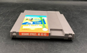 Sesame Street 123 (Nintendo Entertainment System, NES) Cartridge w/ Protector
