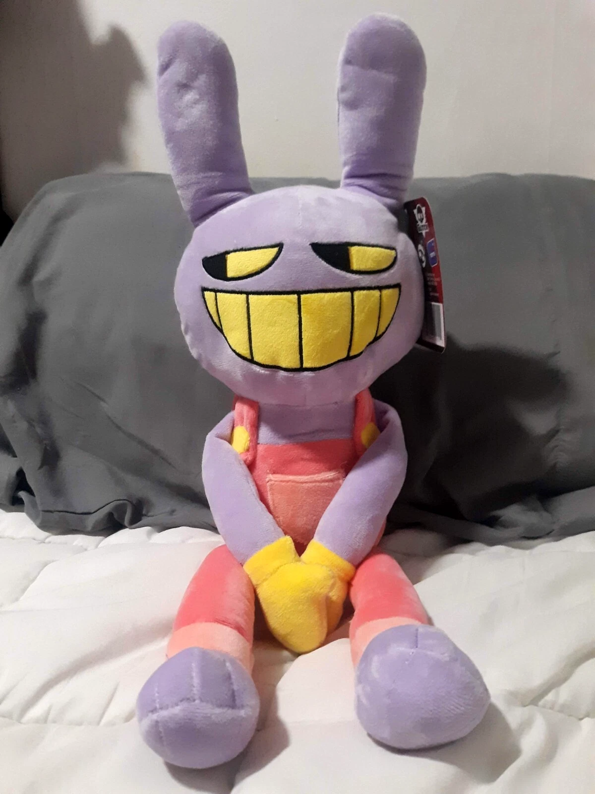 2025 10インチ Just Toys Intl。 ザ アメージング デジタル サーカス-ジャックス ぬいぐるみ NWT - 画像1/6