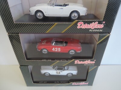 LOT 3 ALFA ROMEO Giulietta Spider SEBRING 1000 MIGLIA Die Casts