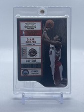 DeMar DeRozan /99 2010-11 Playoff Contenders Patches Gold Die-Cut #65 Raptors