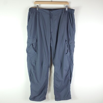 Kathmandu Pants Mens Extra Large Gray Nylon Outdoor Hiking Fishing Gorpcore
