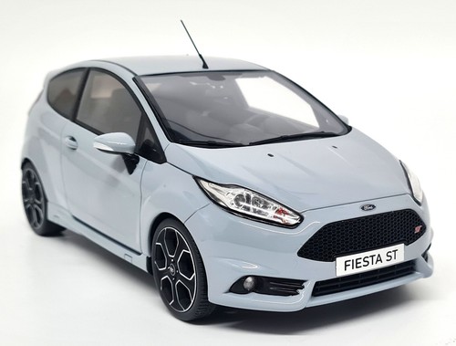 Otto 1/18 - Ford Fiesta ST 200 Grey 2016 Resin Scale Model Car
