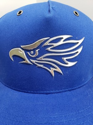 Philadelphia Eagles Snapback Hat Cap NFL Blue Alt Logo Metal Mens Headwear Vent eBay