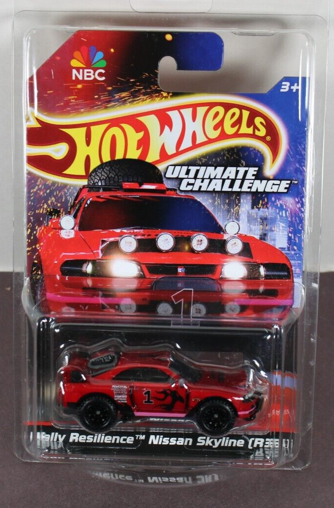 Hot Wheels Ultimate Challenge Rally Resilience Nissan Skyline R33 RLC On Hand