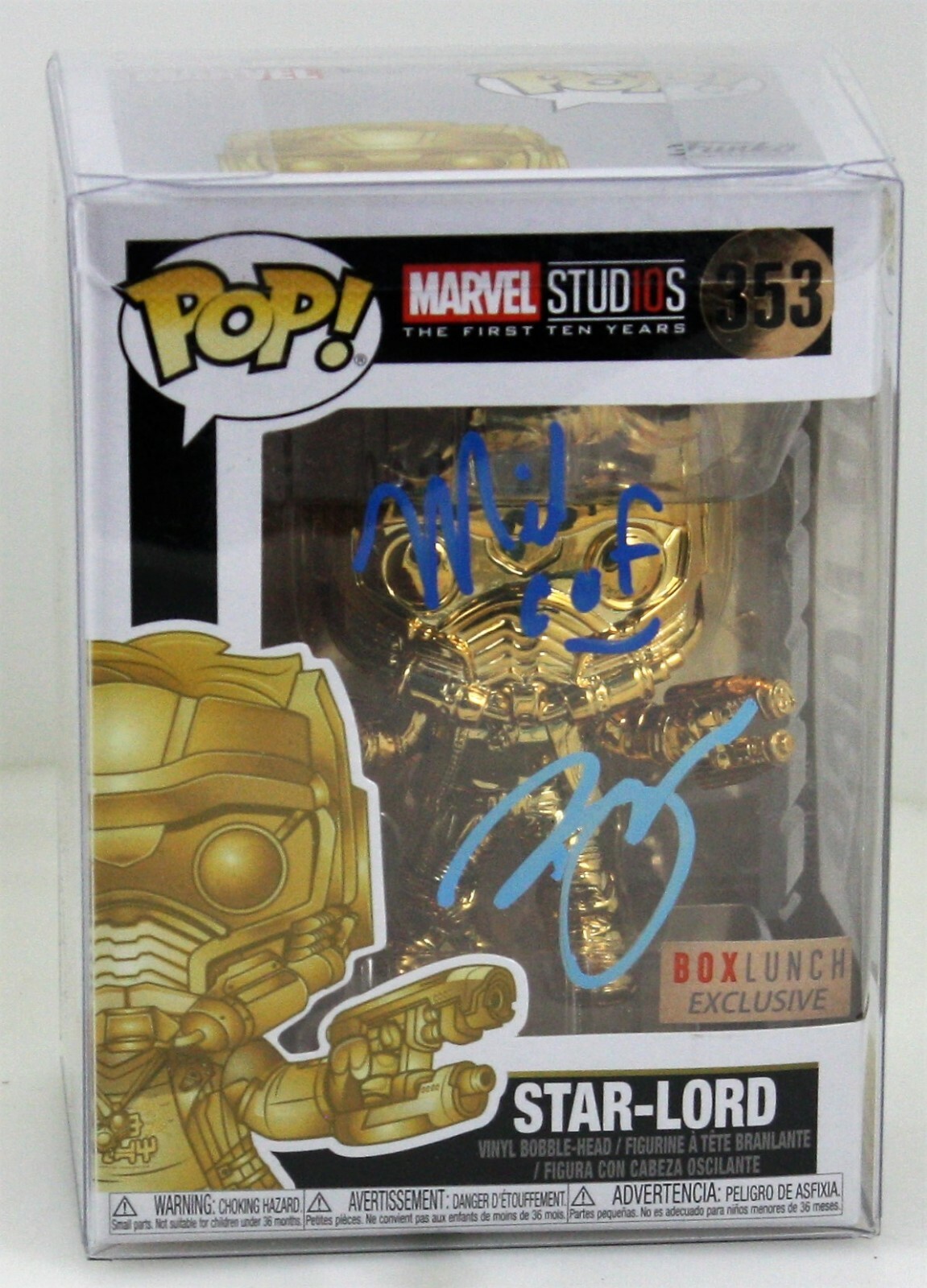 gold chrome star lord