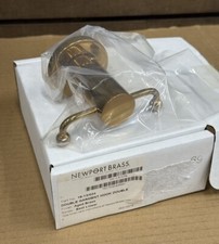 Newport Brass 16-13/034 Double Garment Robe Hook in Aged Brass - New