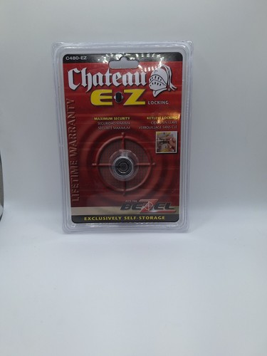 Cerradura Chateau E-Z para autoalmacenamiento MÁXIMA SEGURIDAD bloqueo sin llave - Imagen 2 de 5