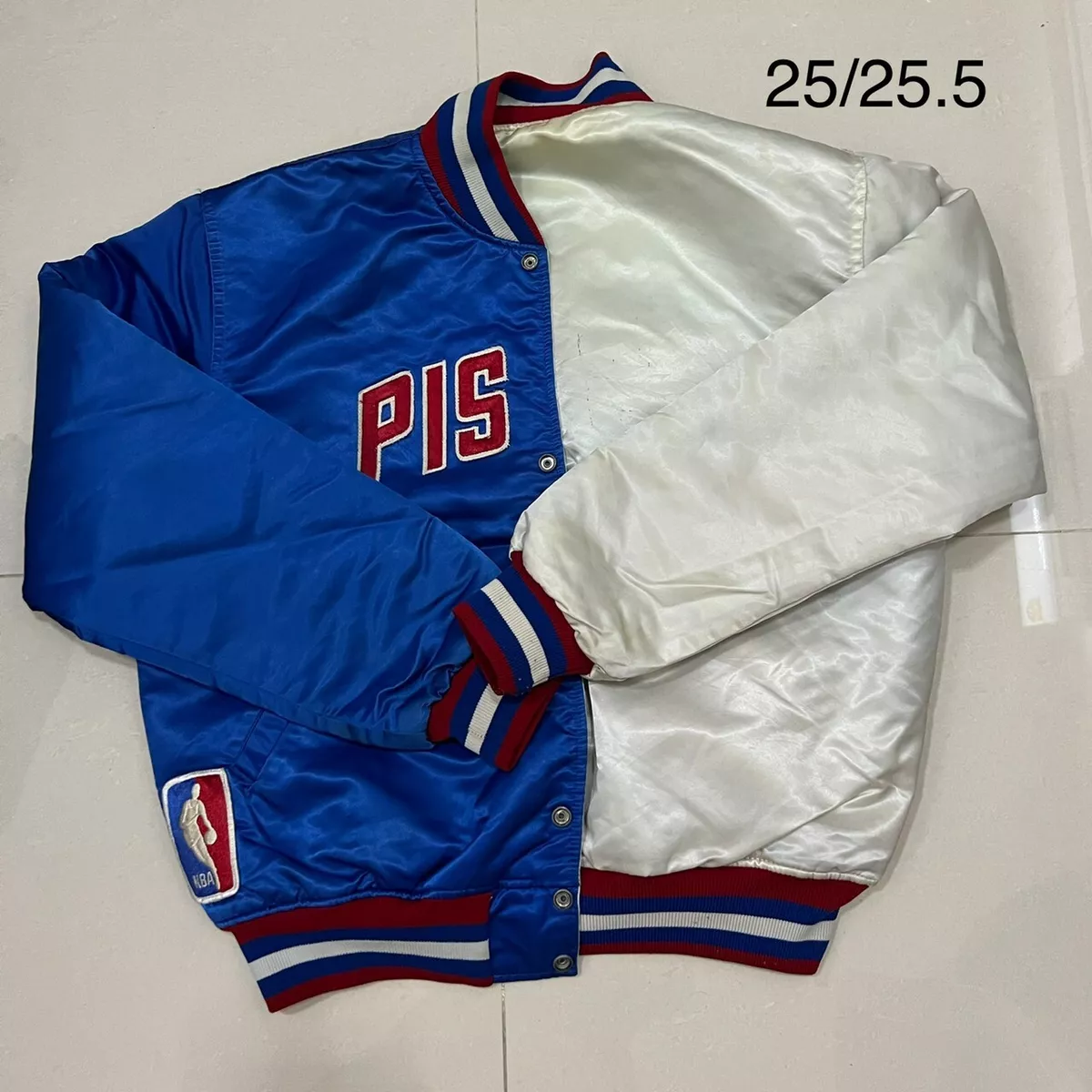 Maker of Jacket Vintage Detroit Pistons Basketball Jacket