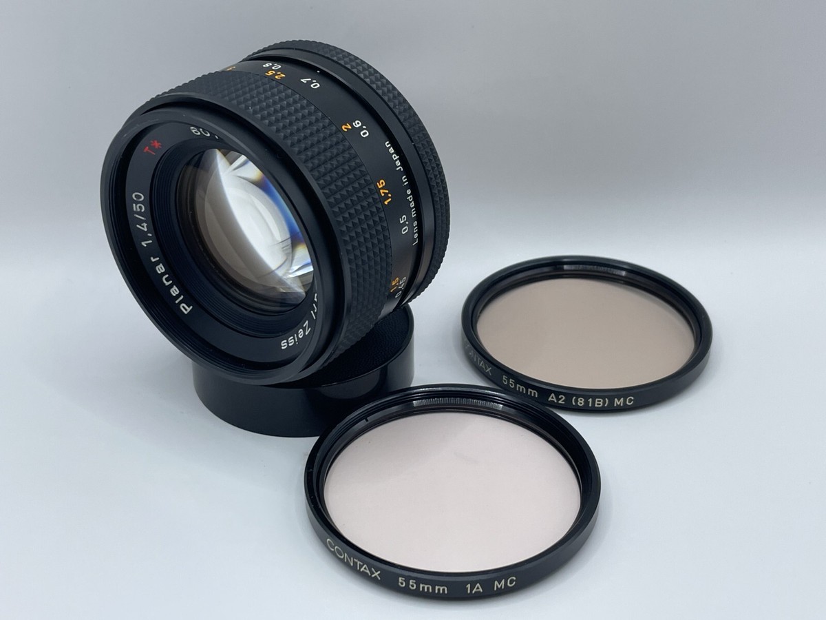 Contax Carl Zeiss Planar 50mm f/1.4 AEJ Lens [Near MINT