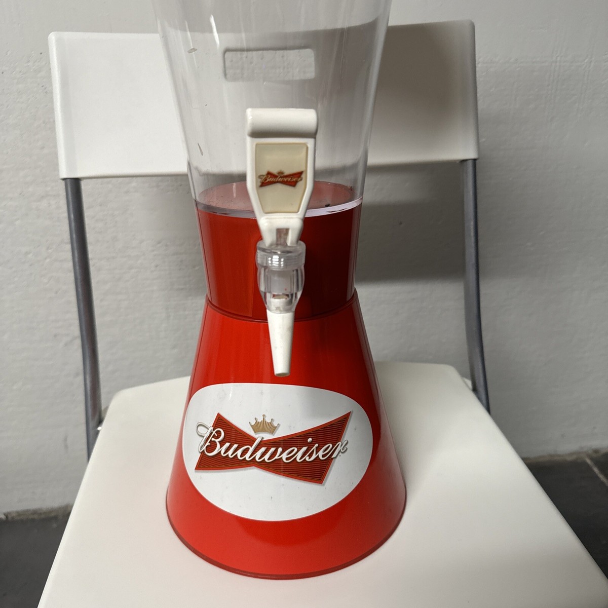 Budweiser Beer Dispenser 128 ounces Used | eBay