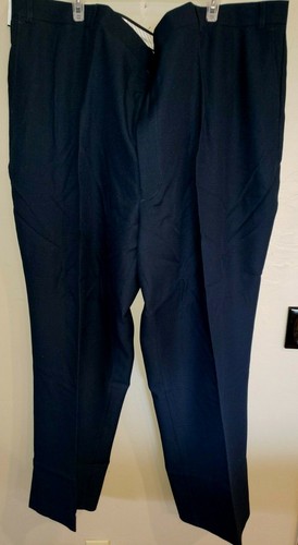 BIG MENS NEW NWT blue DRESS PANTS 60 