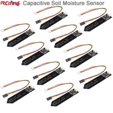 10pcs Capacitive Analog Soil Moisture Sensor Module 3.3-5.5V Corrosion Resistant