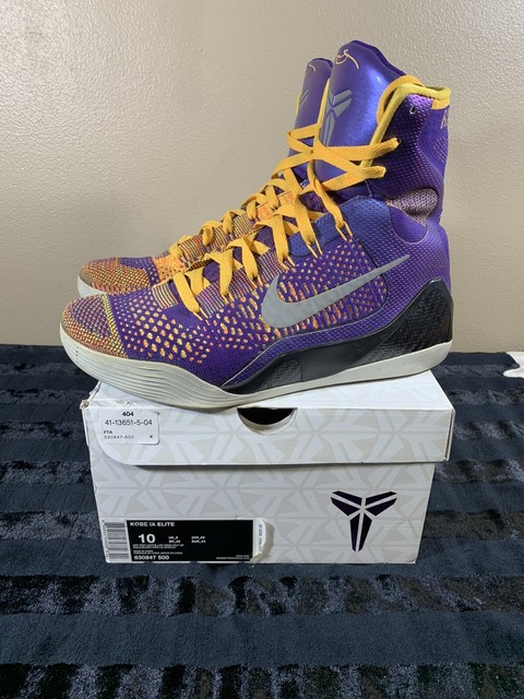 kobe 9 elite purple