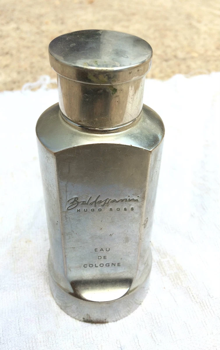 folkeafstemning Ru Græsse Vintage Original Baldessarini Hugo Boss Perfume Bottle Silver Ltd UK M646 |  eBay