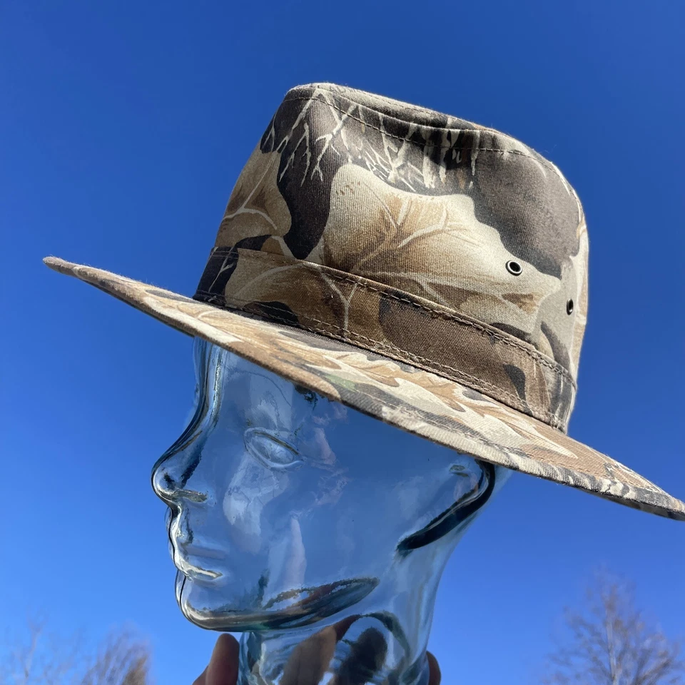 Outback Bill Jordan Camouflage Advantage REAL TREE Ducks Unlimited Hat❤️blt7m75 - Image 3 of 4