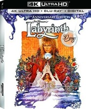 Labyrinth (4K Ultra HD + Blu-ray + UltraViolet), DVD 4K