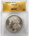 1889 O Morgan Silver Dollar - ANACS Certified MS62 !!