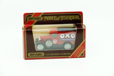 Matchbox Y-22 1930 Yesteryear   OXO  Ford A  Van 1:35