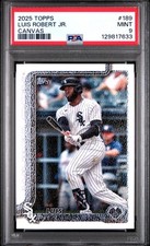 2025 TOPPS CANVAS #189 LUIS ROBERT JR. 13/50 PSA 9