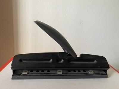 ACCO Model 15 Semi-Adjustable Two-Three Hole Punch 10 Sheet Capacity