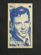 FRANK SINATRA 1947 Turf Cigarettes RC SHARP