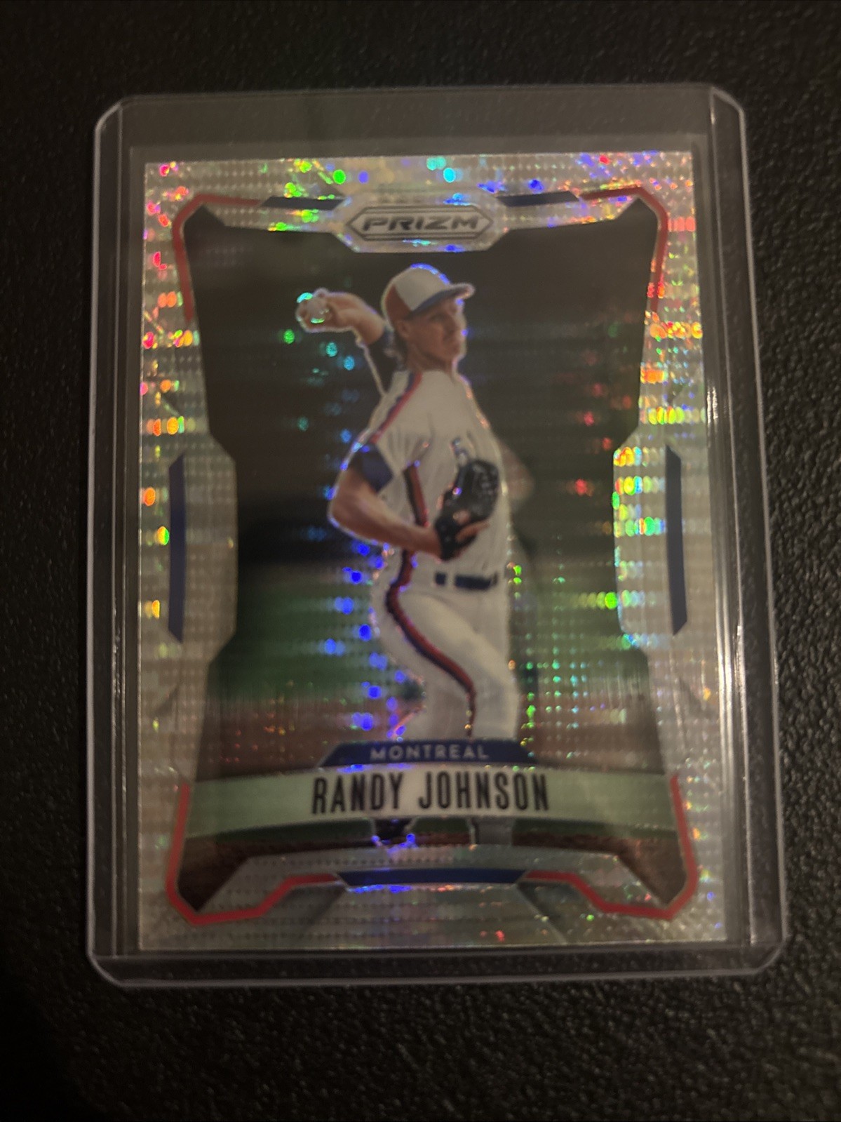 2026 Panini Prizm Baseball Randy Johnson Silver Pulsar Prism #244 Expos