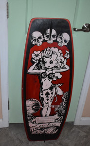 Rare Dewey Weber CWB Lucky 41” Wakeskate Rare (SH)