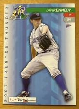 2007 MultiAd Sports Trenton Thunder Ian Kennedy NM-MT Rare