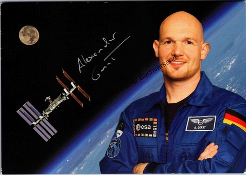 Original Autogramm Alexander Gerst Astronaut /// Autograph signiert signe 281315 - Picture 4 of 4
