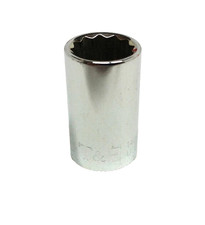T&E Tools 14320 12 Pt. 5/8" SAE 1/2" Drive Deep Socket "MADE IN THE USA"