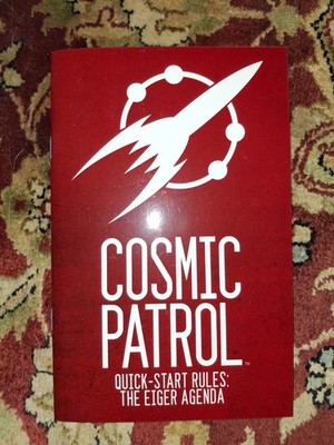 Catalyst: Cosmic Patrol RPG Module - FREE RPG DAY QUICK START - THE EIGER AGENDA