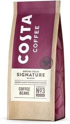 Costa Coffee Roasted Beans Mocha Itatlia Signature Blend , 200g