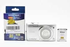 Nikon COOLPIX S3500 Silver Compact Digital Camera Tested From Japan   2606341