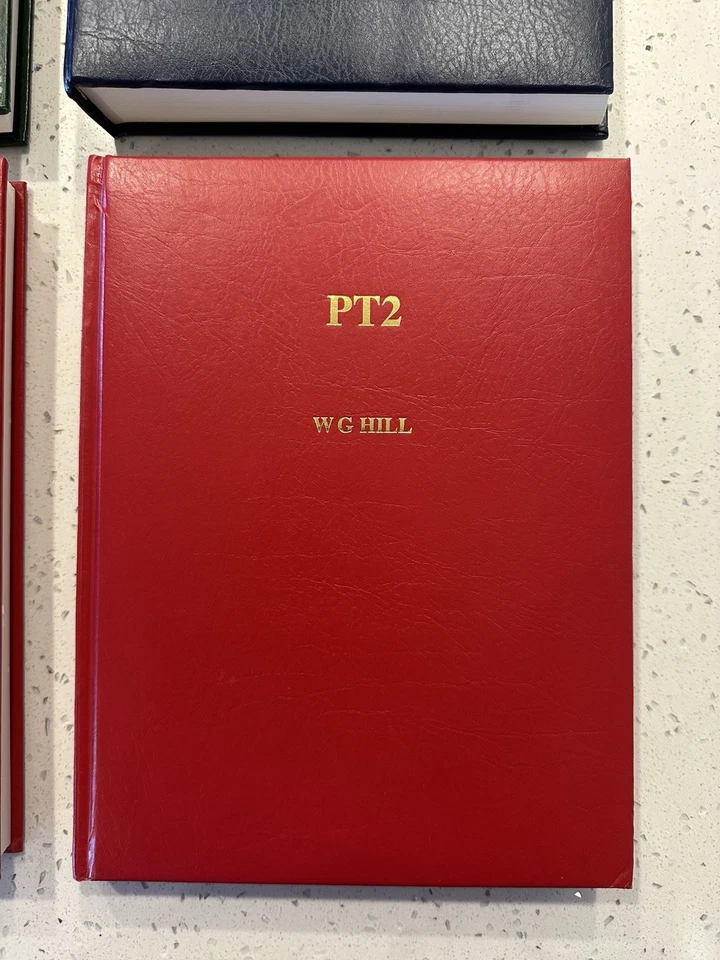 W.G. HILL LANGER PT PT2 Tax Exile Report Passport Lot Of 4 Books Sovereign Scope Foto 3 de 4
