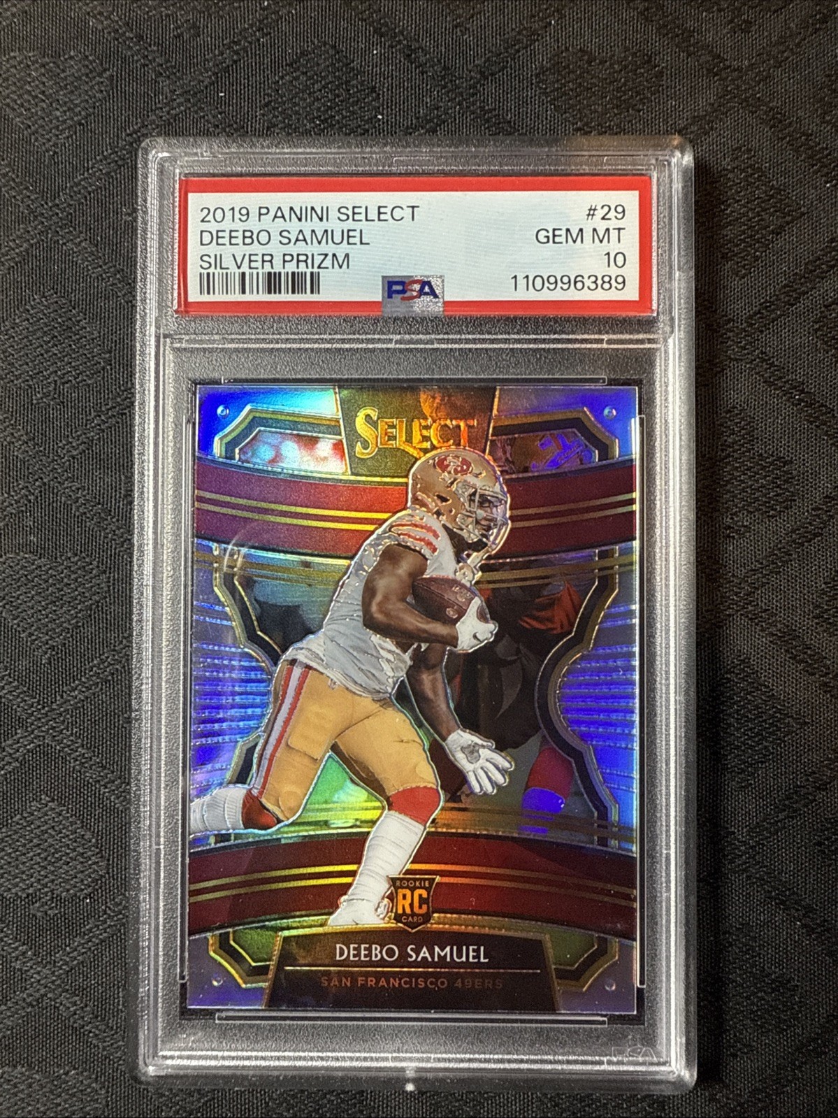 2019 Panini Select Deebo Samuel #29 SILVER PRIZM