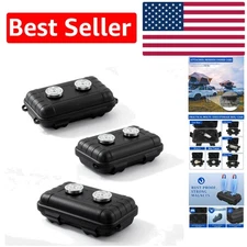 Compact Magnetic Key Storage Box - Under Car Key Holder for Total Peace of Mind