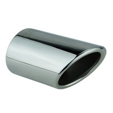 1 Auspuffblende VW Golf 7 Variant 1,2TSI 1,6TDI Auspuff Blende Chrom Edelstahl