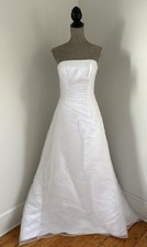 Maggie Sottero Wedding Dress Beaded A-Line Size XS