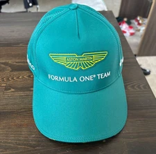 Aston Martin Formula One F1 Racing Baseball Cap Adjustable Curved Brim NEW