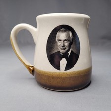 Vintage Johnny Carson Collection The Tonight Show Ceramic Coffee Cup Mug FBI USA