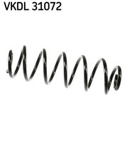 Skf Fahrwerksfeder Vkdl 31072 FüR Audi Vw