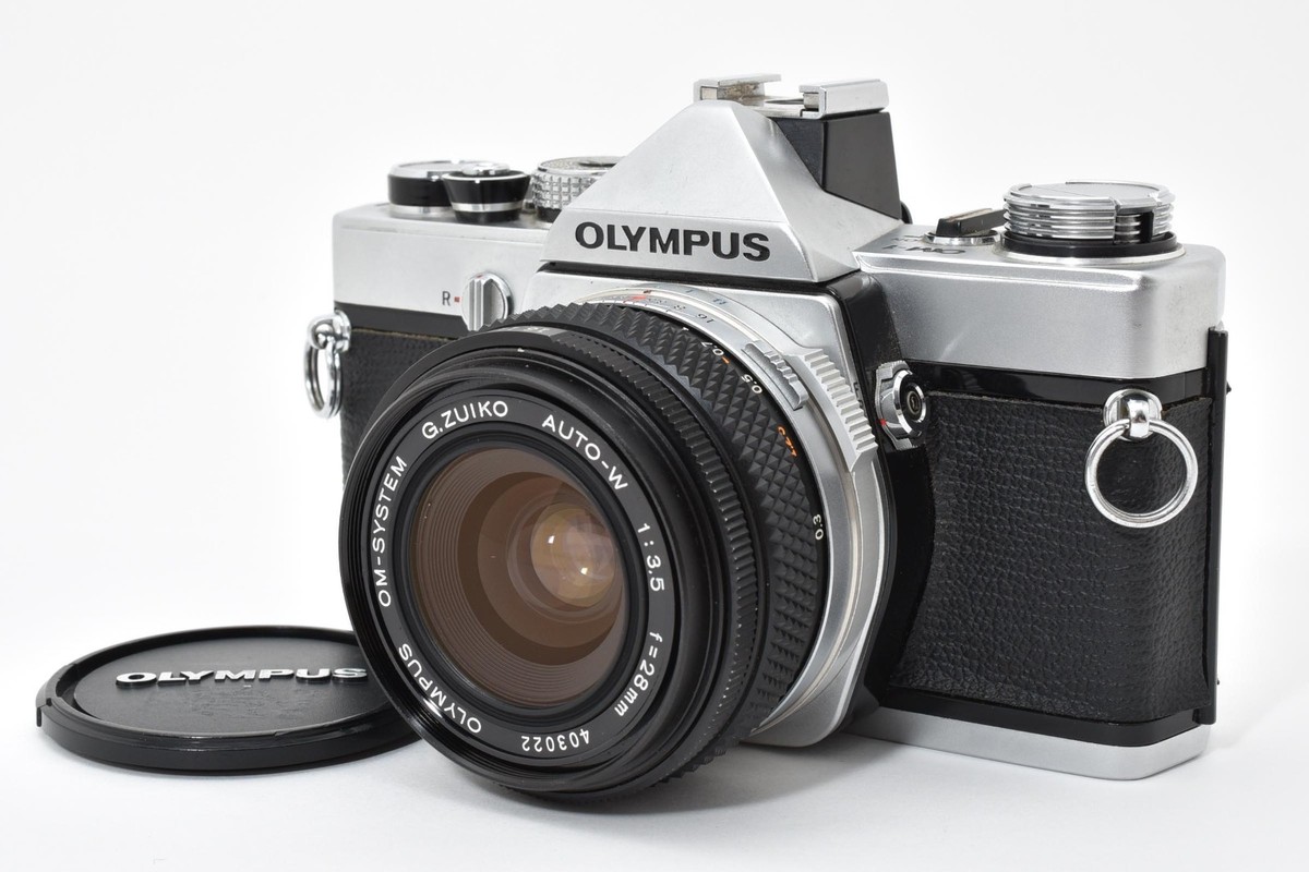 DDP US*N.MINT* Olympus OM-1 Film Camera G.Zuiko Auto-W 28mm F3.5