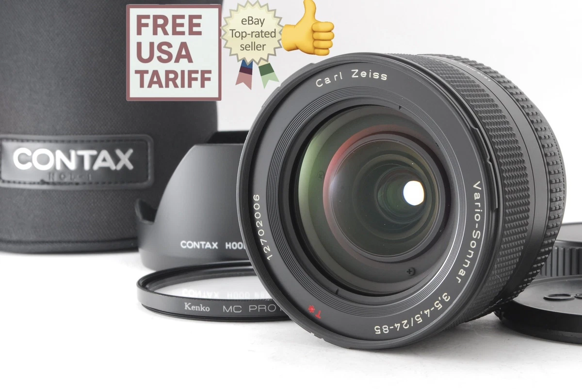 Contax ZEISS Vario-Sonnar T* Camera Lenses f/3.5-4.5 Maximum