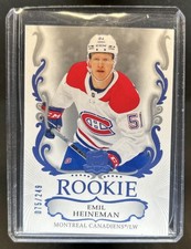 2023-24 Upper Deck The Cup Emil Heineman Rookie RC #/249 Canadiens