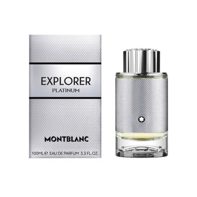 Montblanc Men's Explorer Platinum EDP Spray 3.4 oz Fragrances 3386460135818