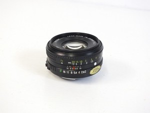 Ricoh P Rikenon f/2 50mm Standard Camera Lens For Pentax K / PK Mount